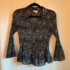 SLB Kringle Graphic Print Blouse